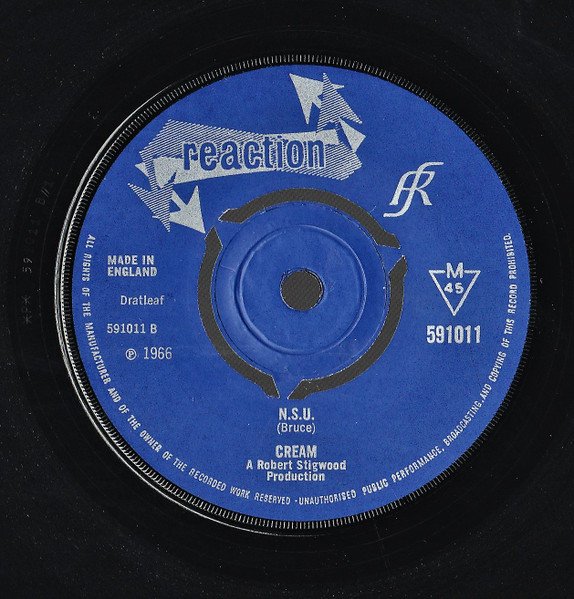 Cream (2) - I Feel Free (7", Single, Mono) - Image 2