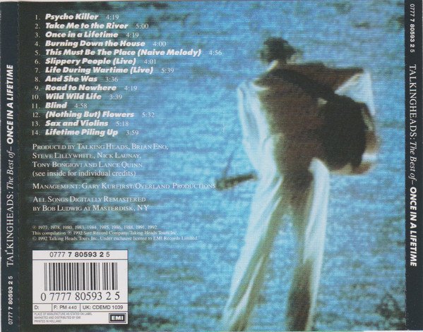 Talkingheads* - The Best Of - Once In A Lifetime (CD, Comp, RE, RM) - Image 2
