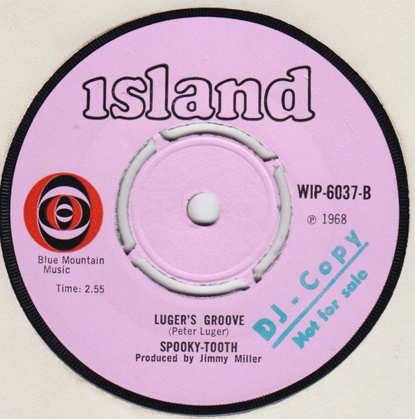 Spooky Tooth - Love Really Changed Me (7", Single) - Image 2