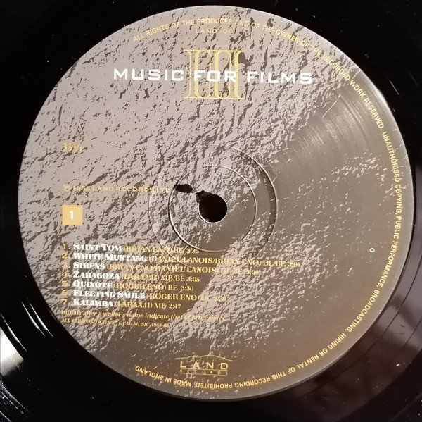 Various - Music For Films III (LP, Album) - Image 3