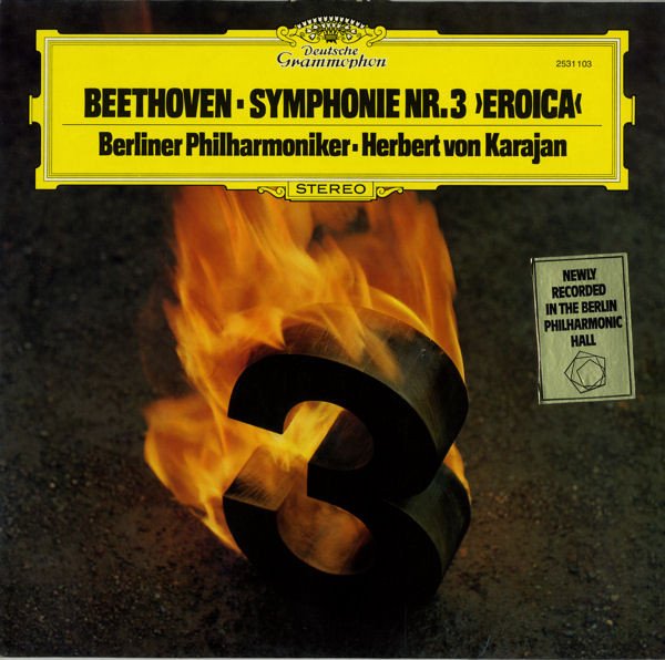 Beethoven*, Berliner Philharmoniker, Herbert von Karajan - Symphonie Nr. 3 'Eroica' (LP)