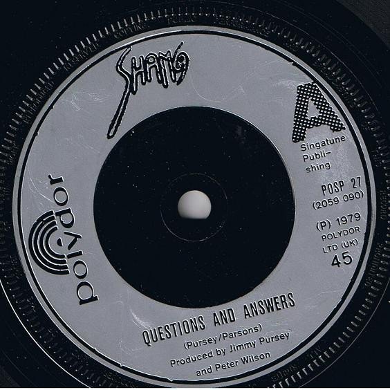 Sham 69 - Questions And Answers (7", Single, Sil) - Image 3