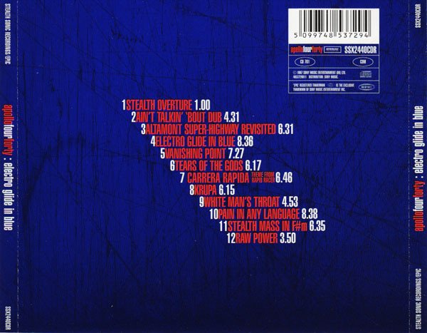 Apollo Four Forty* - Electro Glide In Blue (CD, Album, RE) - Image 2