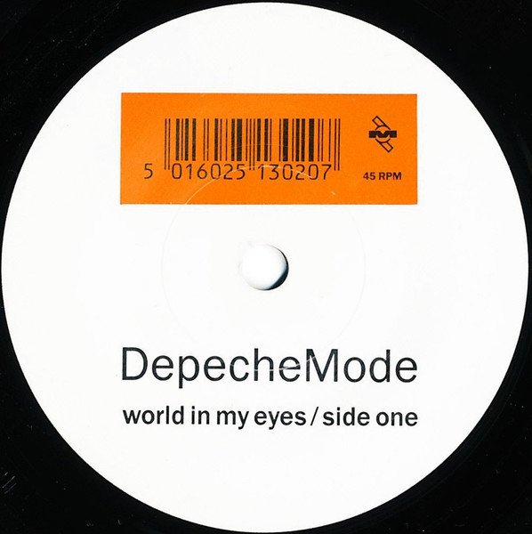 DepecheMode* - World In My Eyes / Happiest Girl / Sea Of Sin (7", Single, Dam) - Image 3