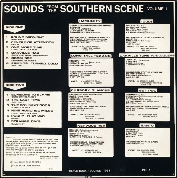 Various - Sounds From The Southern Scene Vol. 1 (LP, Comp) - Image 2