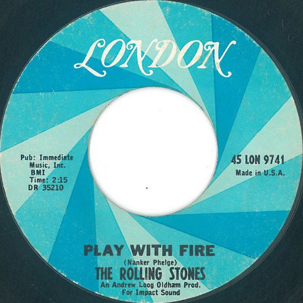 The Rolling Stones - The Last Time / Play With Fire (7", Single, Pit) - Image 2