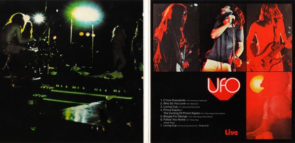 UFO (5) - Live (CD, Album, RE, RM, Dig) - Image 3