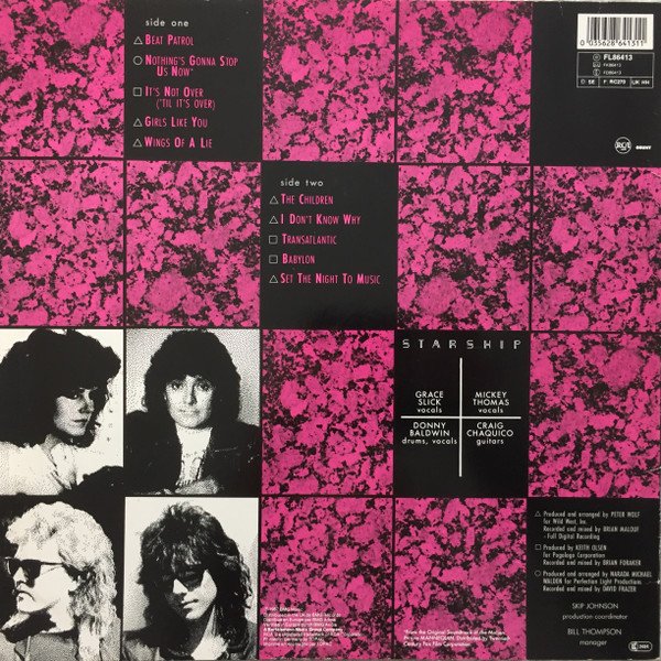 Starship (2) - No Protection (LP, Album) - Image 2