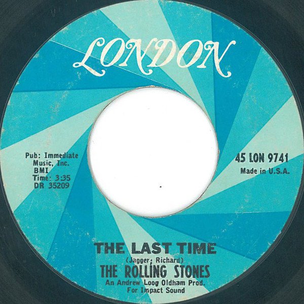 The Rolling Stones - The Last Time / Play With Fire (7", Single, Pit)