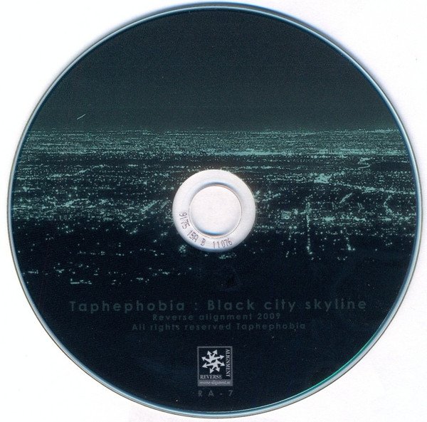 Taphephobia - Black City Skyline (CDr, Album) - Image 3