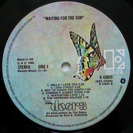 The Doors - Waiting For The Sun (LP, Album, RE) - Image 3