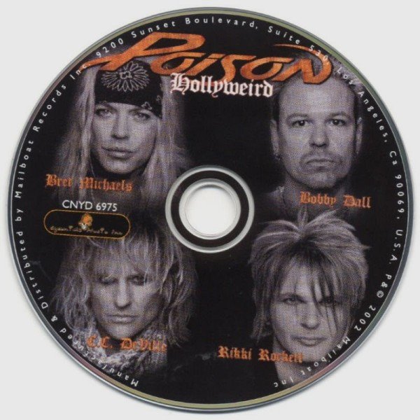 Poison (3) - Hollyweird (CD, Album) - Image 3