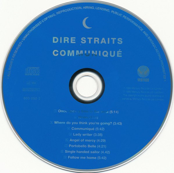 Dire Straits - Communiqué (CD, Album, RE, RM, RP, Arv) - Image 3