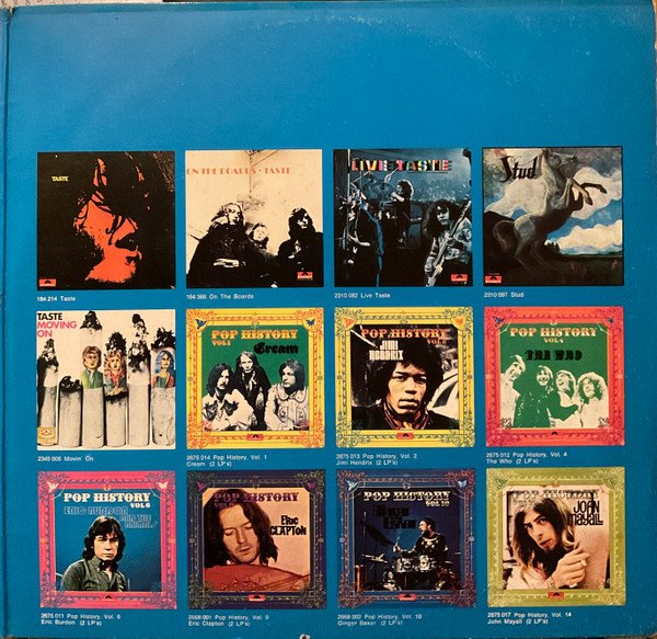Taste (2) - Pop History Vol 11 (2xLP, Comp) - Image 3