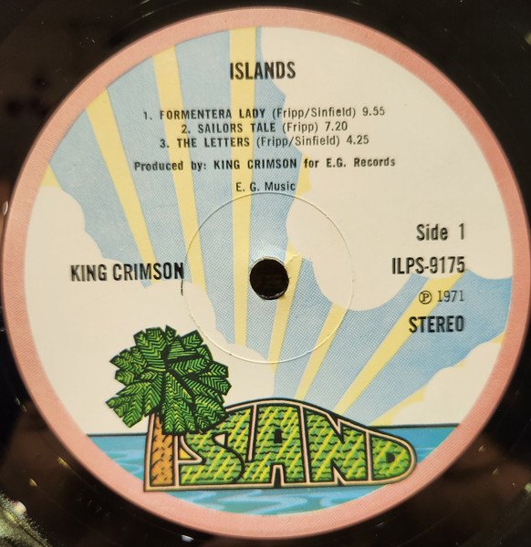 King Crimson - Islands (LP, Album) - Image 3