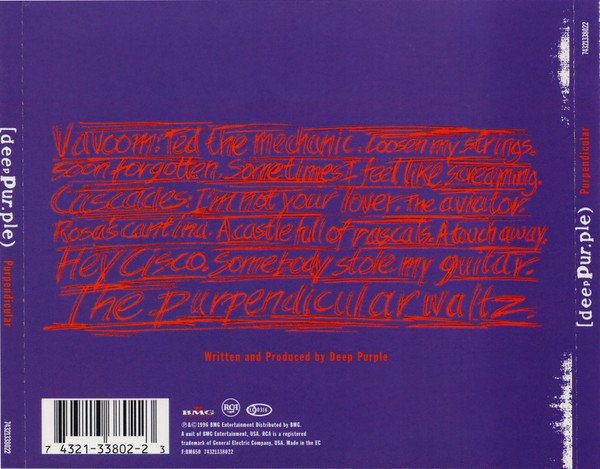 Deep Purple - Purpendicular (CD, Album, Dis) - Image 2