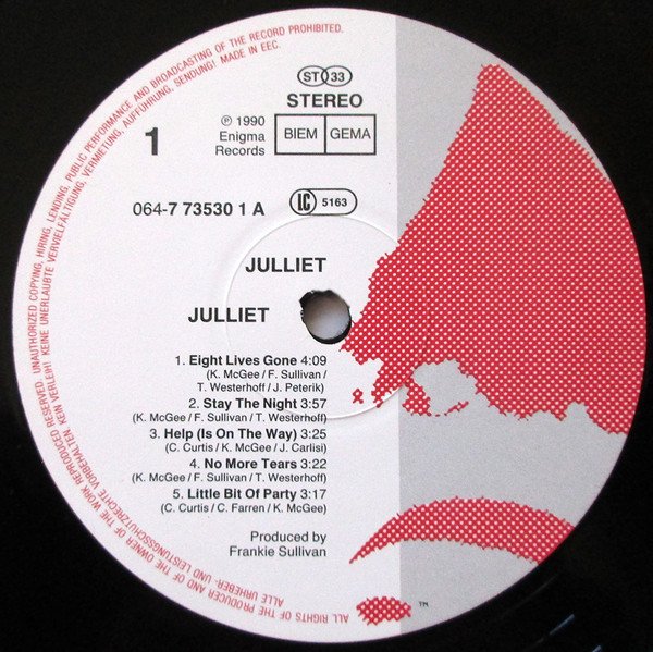 Julliet - Julliet (LP, Album) - Image 3