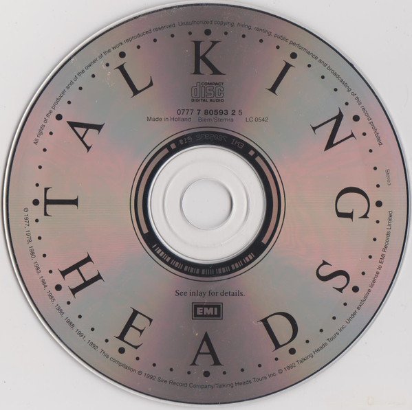Talkingheads* - The Best Of - Once In A Lifetime (CD, Comp, RE, RM) - Image 3