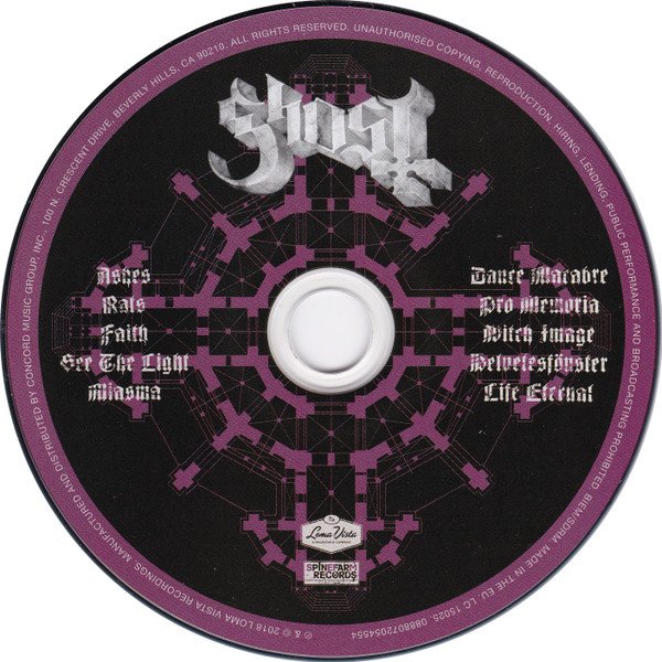 Ghost (32) - Prequelle (CD, Album, Gat) - Image 3