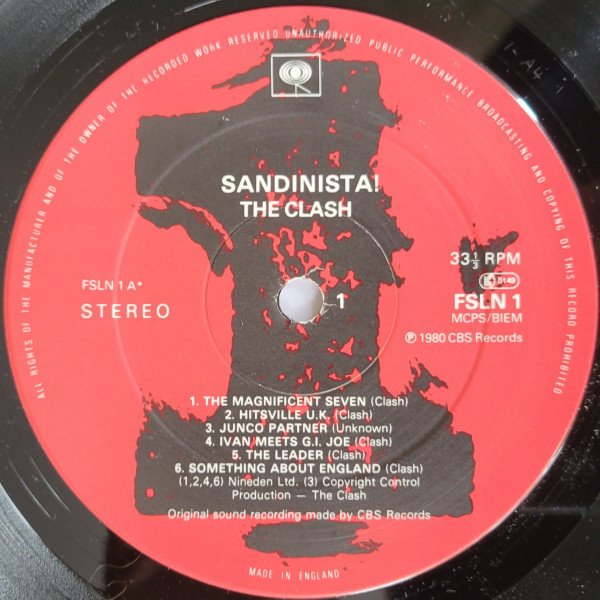 The Clash - Sandinista! (3xLP, Album) - Image 3