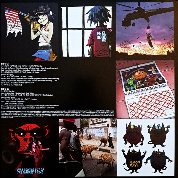 Gorillaz - Demon Days (2xLP, Album, RE, RP, Gat) - Image 3