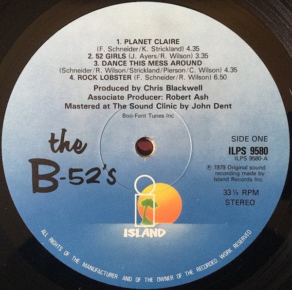 The B-52's - The B-52's (LP, Album, RE) - Image 3