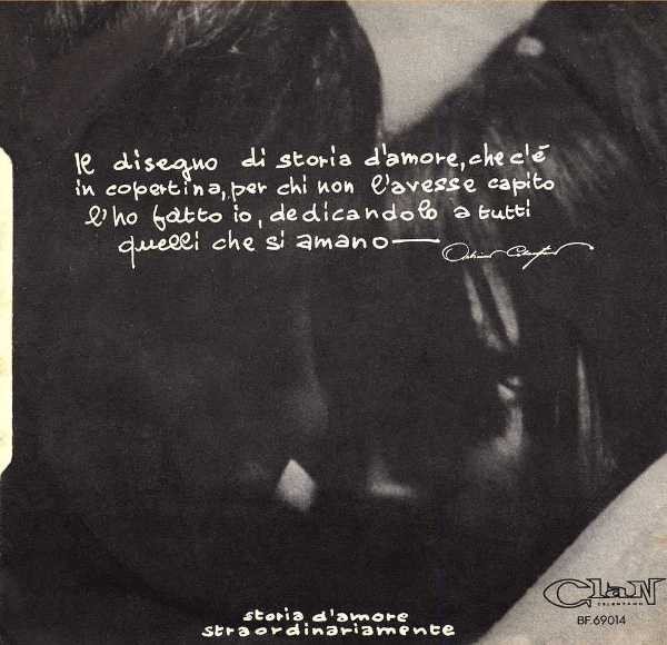 Adriano Celentano - Storia D'Amore (7", Single) - Image 2