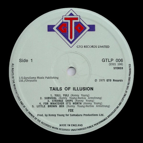 Fox (3) - Tails Of Illusion (LP, Album) - Image 3
