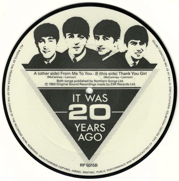 The Beatles - From Me To You (7", Single, Mono, Ltd, Pic, RE) - Image 2