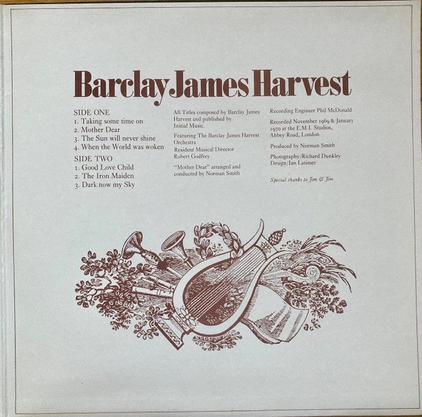 Barclay James Harvest - Barclay James Harvest (LP, Album, Tex) - Image 3
