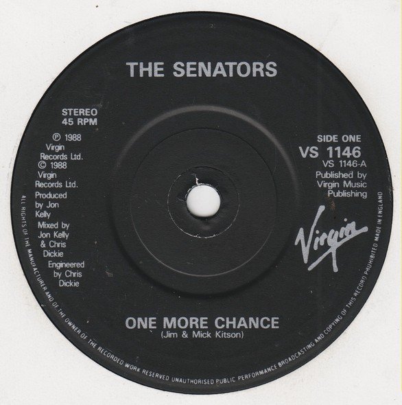 The Senators - One More Chance (7", Single) - Image 3