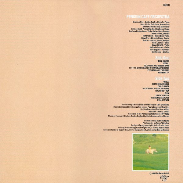 Penguin Cafe Orchestra - Penguin Cafe Orchestra (LP, Album) - Image 2