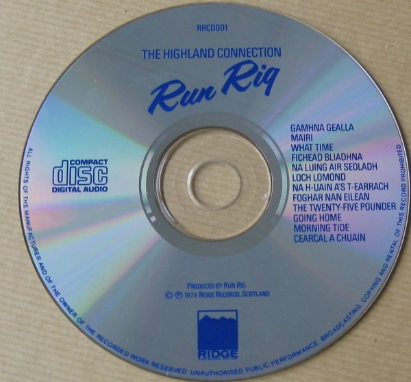 Run Rig* - The Highland Connection (CD, Album) - Image 3