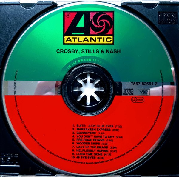 Crosby, Stills & Nash - Crosby, Stills & Nash (CD, Album, RE, RM) - Image 3