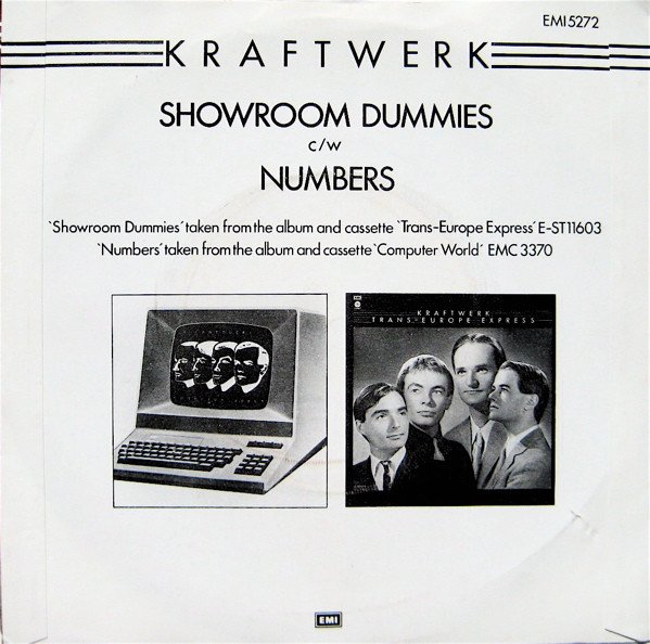 Kraftwerk - Showroom Dummies (7", Single) - Image 2