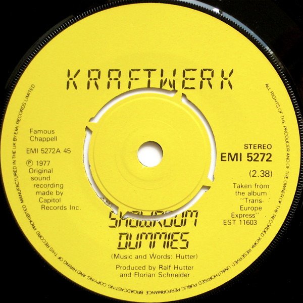 Kraftwerk - Showroom Dummies (7", Single) - Image 3
