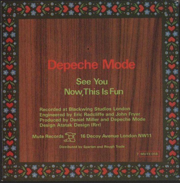 Depeche Mode - See You (7", Single) - Image 2
