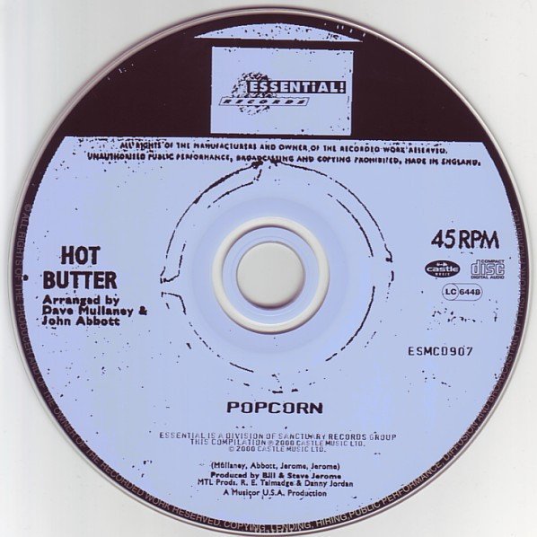 Hot Butter - Popcorn (CD, Comp) - Image 3