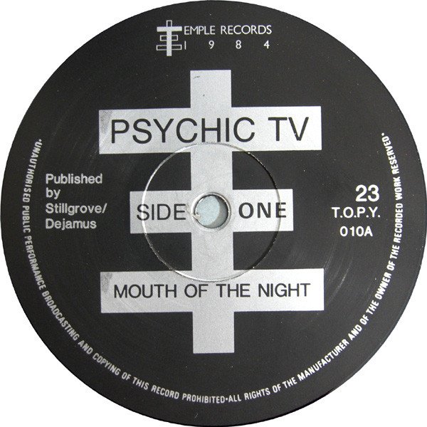 Psychic TV - Mouth Of The Night (LP, Album) - Image 3