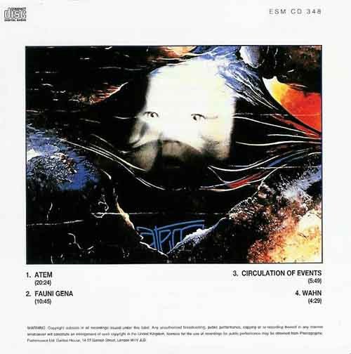 Tangerine Dream - Atem (CD, Album, RE, RM) - Image 2