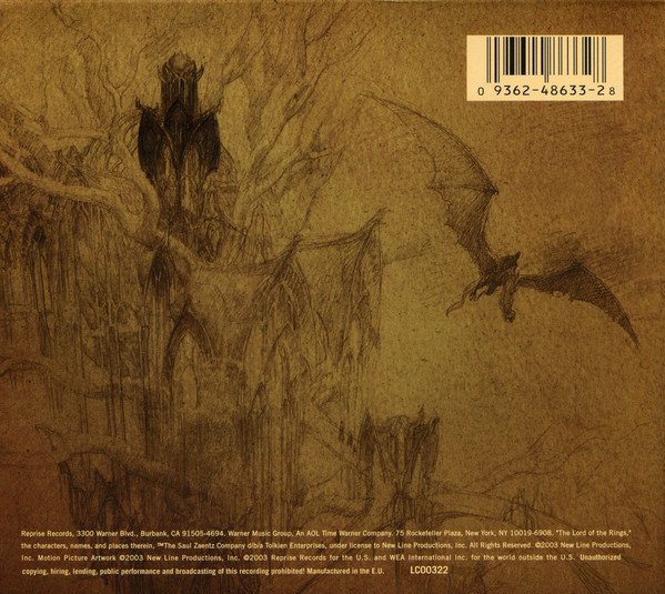 Howard Shore - The Lord Of The Rings (The Motion Picture Trilogy Soundtrack) (CD, Album, Enh + CD, Album, Enh + CD, Album, Enh +) - Image 2