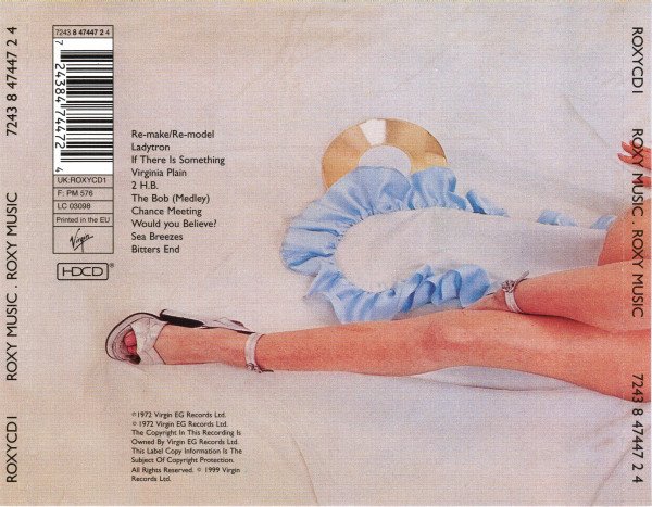 Roxy Music - Roxy Music (HDCD, Album, RE, RM) - Image 2