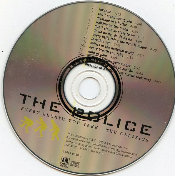 The Police - Every Breath You Take (The Classics) (CD, Comp, RE, RM, PMD) - Image 3