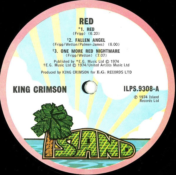 King Crimson - Red (LP, Album) - Image 3