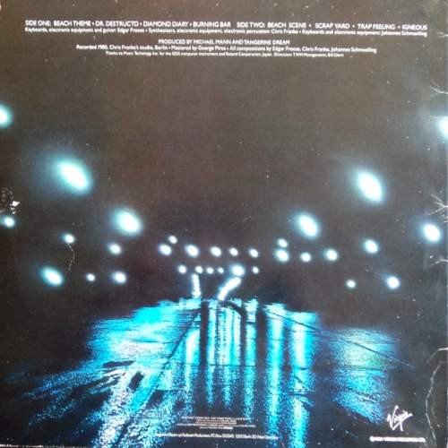 Tangerine Dream - Thief (LP, Album) - Image 2