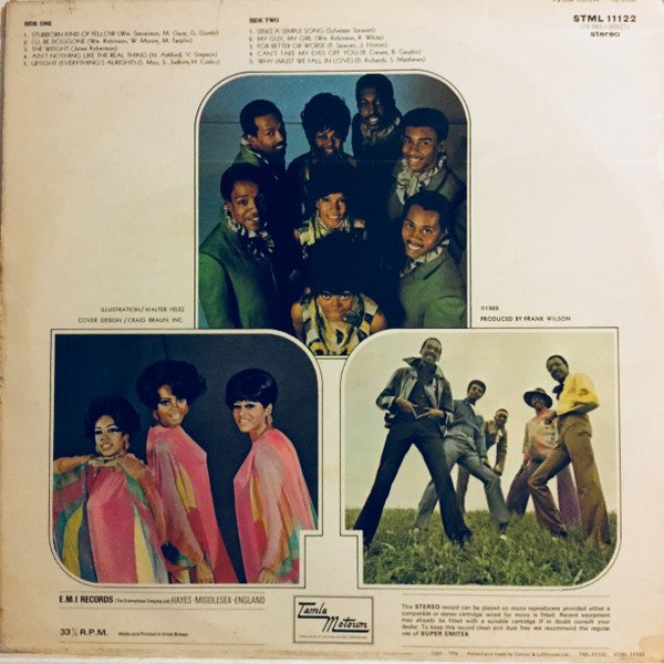 Diana Ross & The Supremes* & The Temptations - Together (LP, Album) - Image 2