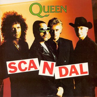 Queen - Scandal (7", Single, Pap)