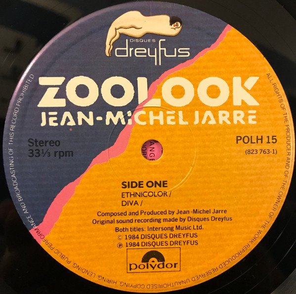 Jean-Michel Jarre - Zoolook (LP, Album) - Image 3