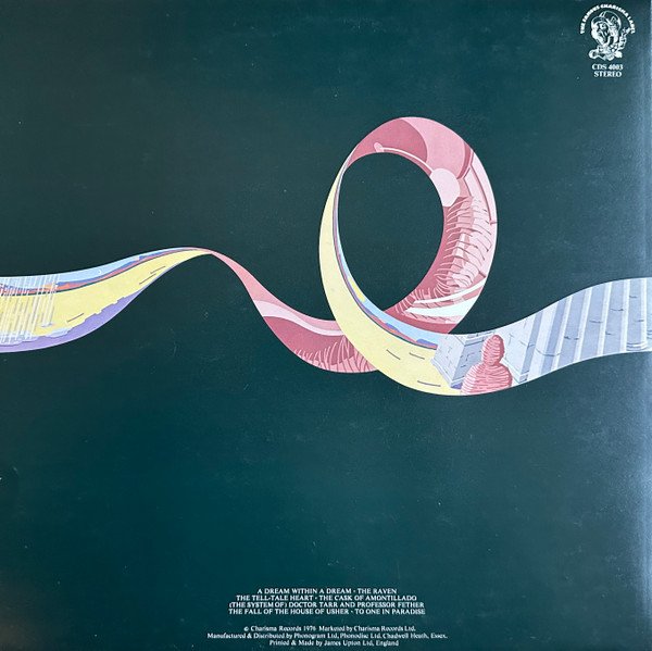 The Alan Parsons Project - Tales Of Mystery And Imagination • Edgar Allan Poe (LP, Album, Bei) - Image 3