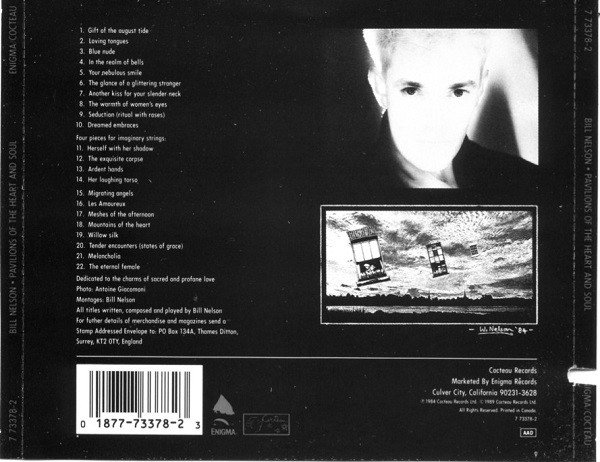 Bill Nelson - Pavilions Of The Heart And Soul (CD, Album, RE) - Image 3